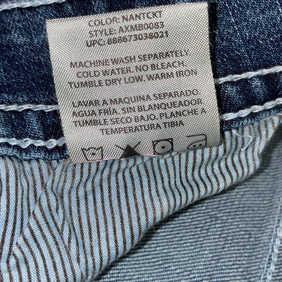 NWOT Men's TK Axel Nantckt Slim Bootcut Denim Jeans Size 36x32 - Picture 5 of 16